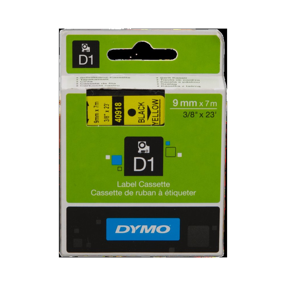 DYMO Nastro Nero su giallo