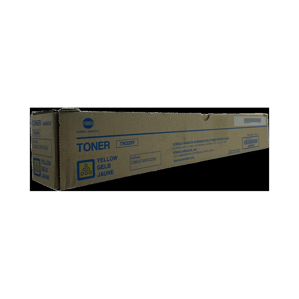 Konica Minolta TN328Y giallo toner (AAV8250)