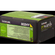 Lexmark 802HY giallo toner (80C2HY0)