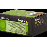 Lexmark 802XY giallo toner (80C2XY0)