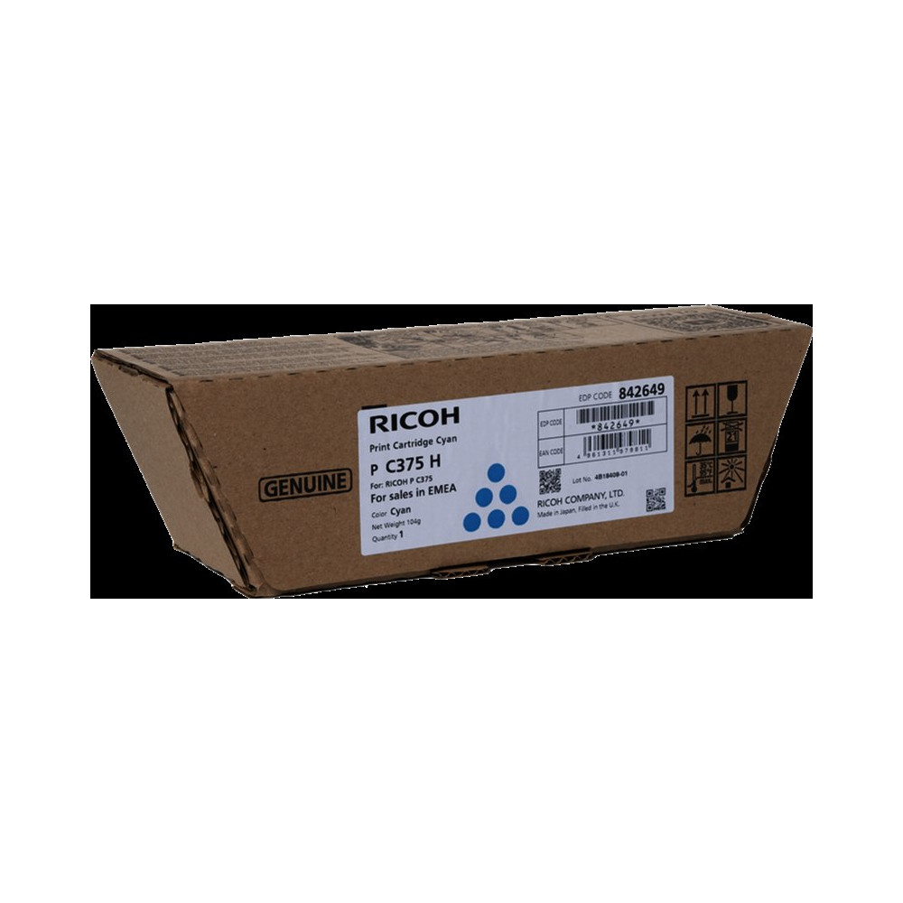 Ricoh P C375H ciano toner (842649)
