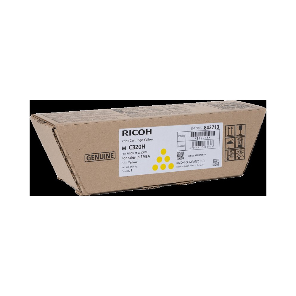 Ricoh M C320H giallo toner (842713)
