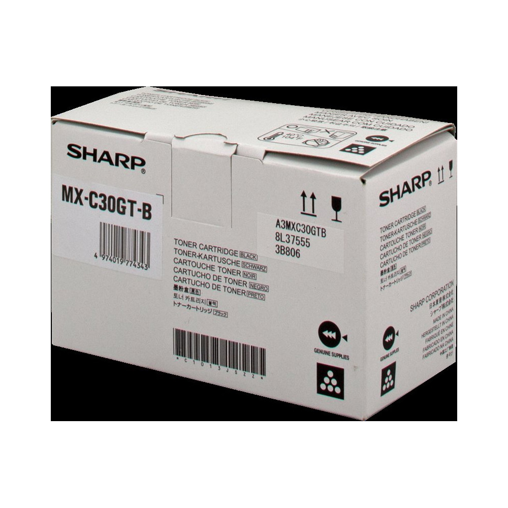 Sharp MX-C30GTB nero toner