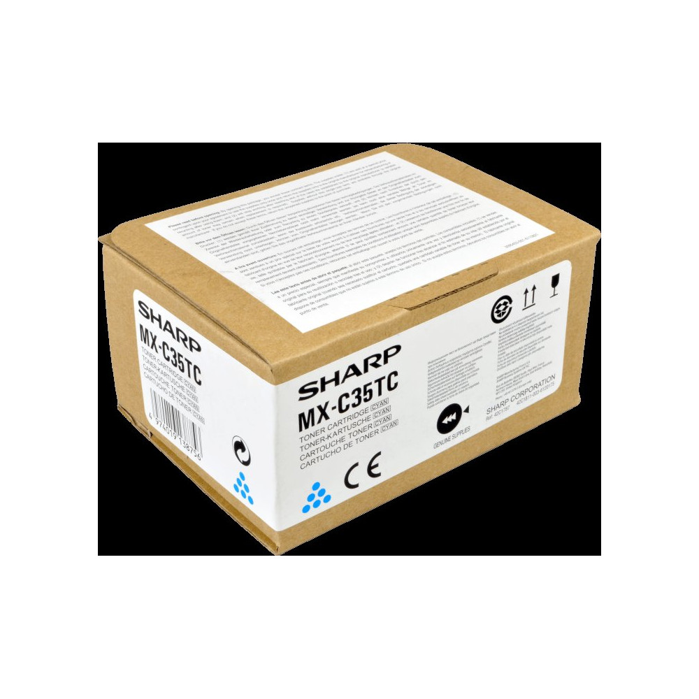 Sharp MX-C35TC ciano toner