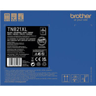Brother TN-821XLBK nero toner