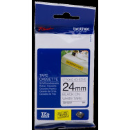 Brother TZe-S251 Nastro Nero su bianco