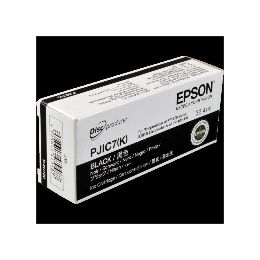 Epson PJIC7(K) nero Cartuccia d'inchiostro (C13S020693)