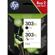 HP 303XL Multipack nero / differenti colori (3YN10AE MCVP)