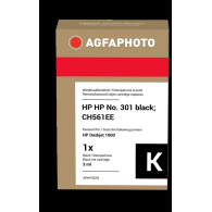 compatibile con HP 301 nero  Agfa Photo APHP301B nero Cartuccia d'inchiostro