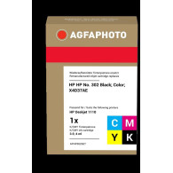 compatibile con HP 302  Agfa Photo Multipack nero / differenti colori