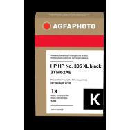 compatibile con HP 305 XL nero  Agfa Photo APHP305XLB nero Cartuccia d'inchiostro