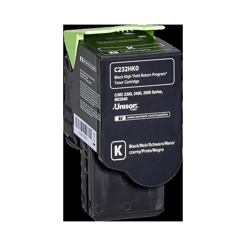 Lexmark C232HK0 nero toner (C/MC2325/2425/2535)