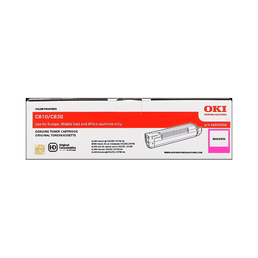 OKI 44059106 magenta toner