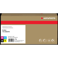 compatibile con Brother TN-248CMYK  Agfa Photo Multipack nero / ciano / magenta / giallo