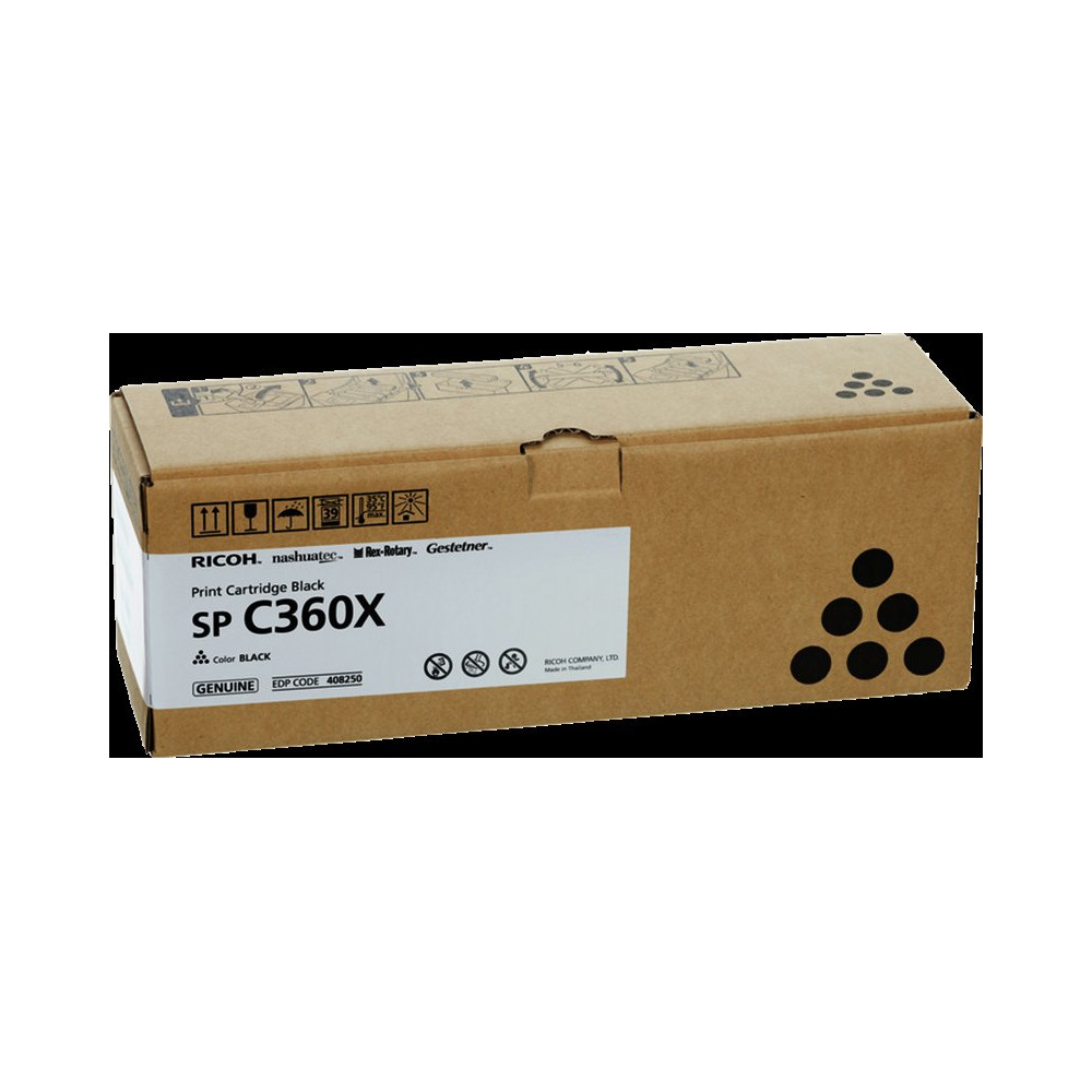 Ricoh SP C360XBK nero toner (408250)
