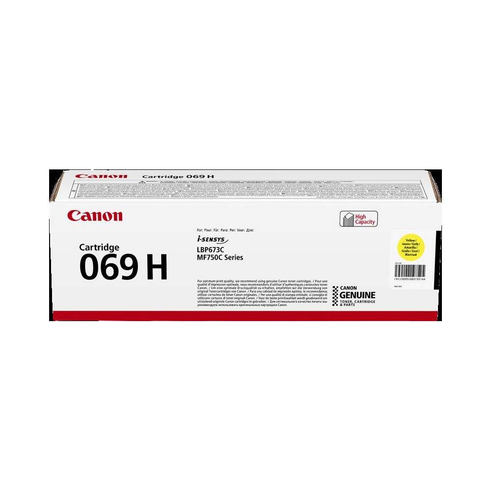 Canon 069 hy giallo toner (5095C002)