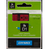 DYMO Nastro Nero su rosso