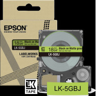 Epson LK-5GBJ Nastro nerosuVerde