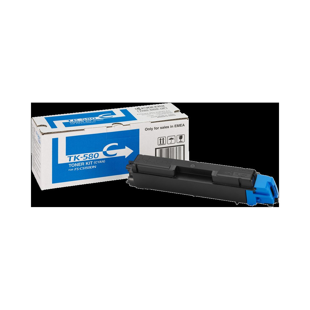 Kyocera TK-580c ciano toner (1T02KTCNL0)