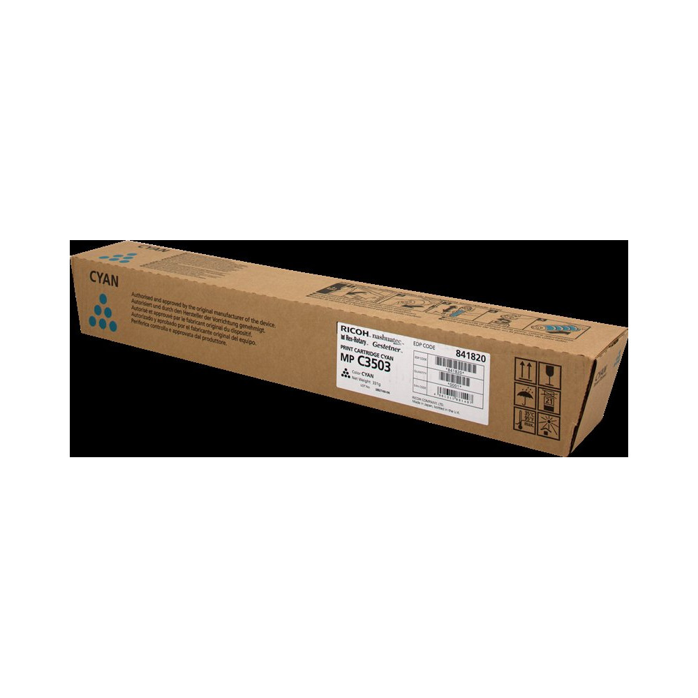 Ricoh MP C3503C ciano toner (841820)