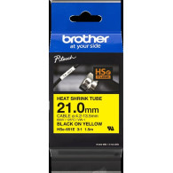 Brother HSe-651E Nastro Nero su giallo