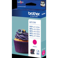 Brother LC123M magenta Cartuccia d'inchiostro