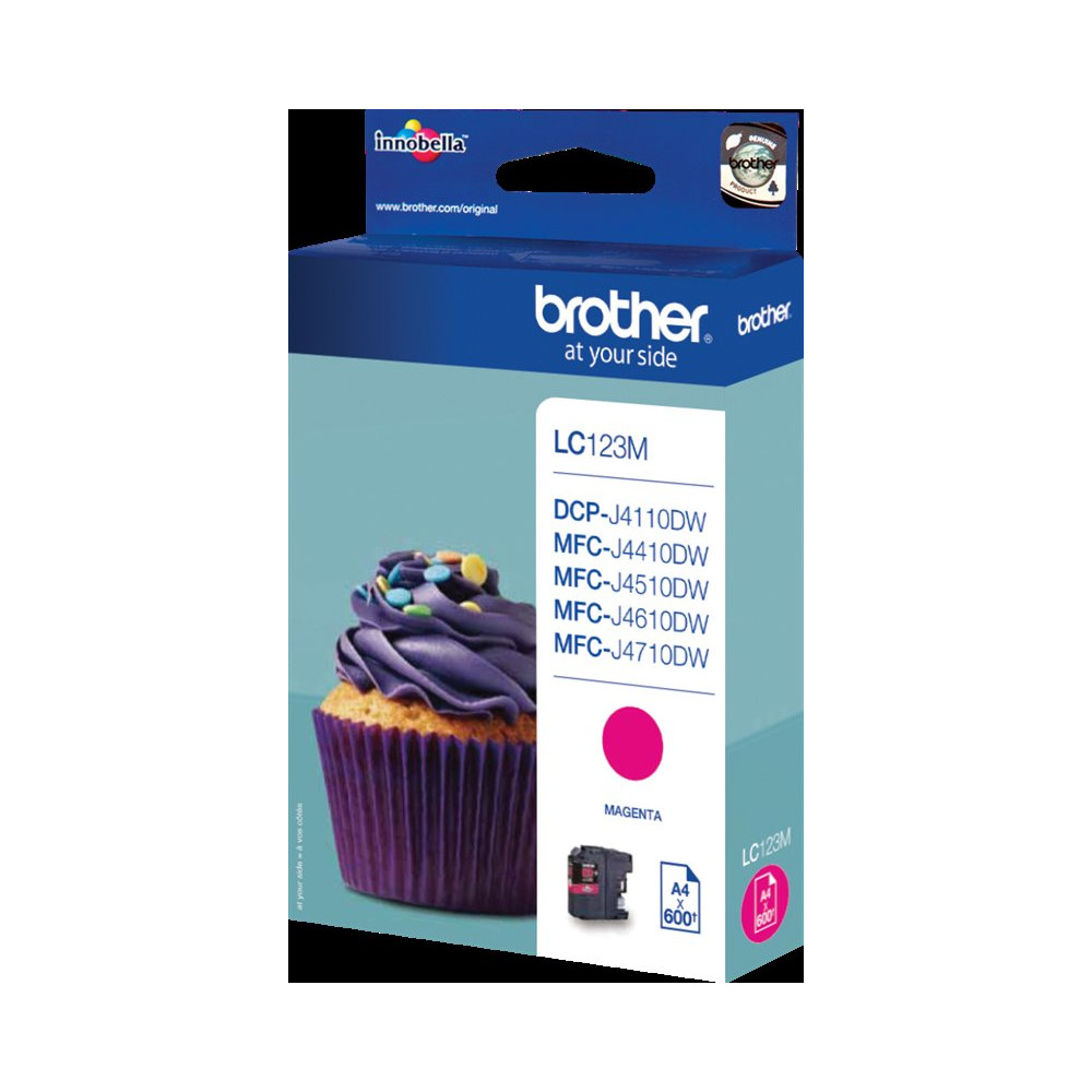 Brother LC123M magenta Cartuccia d'inchiostro