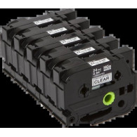 Brother HGe-151V5 Nastro Nero su trasparente