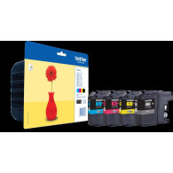 Brother LC-121 Multipack nero / ciano / magenta / giallo (LC121VALBPDR)
