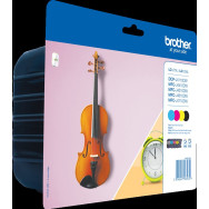 Brother LC-127XL+LC-125XL Multipack nero / ciano / magenta / giallo (LC127XLVALBPDR)