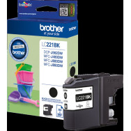 Brother LC221BK nero Cartuccia d'inchiostro