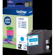 Brother LC221C ciano Cartuccia d'inchiostro