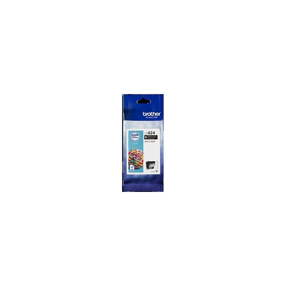 Brother LC424BK nero Cartuccia d'inchiostro