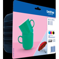 Brother LC-227XL+LC-225XL nero / ciano / magenta / giallo Value Pack (LC227XLVALBPDR)
