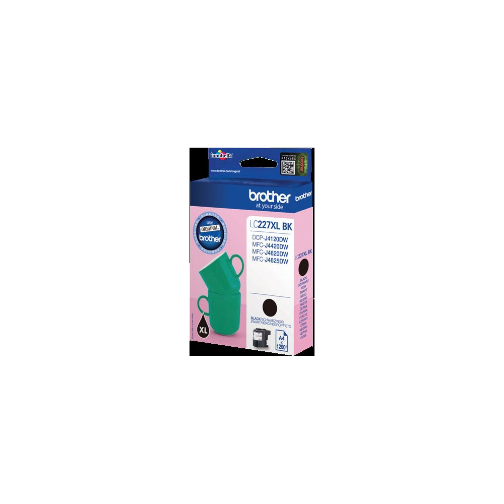 Brother LC227XLBK nero Cartuccia d'inchiostro