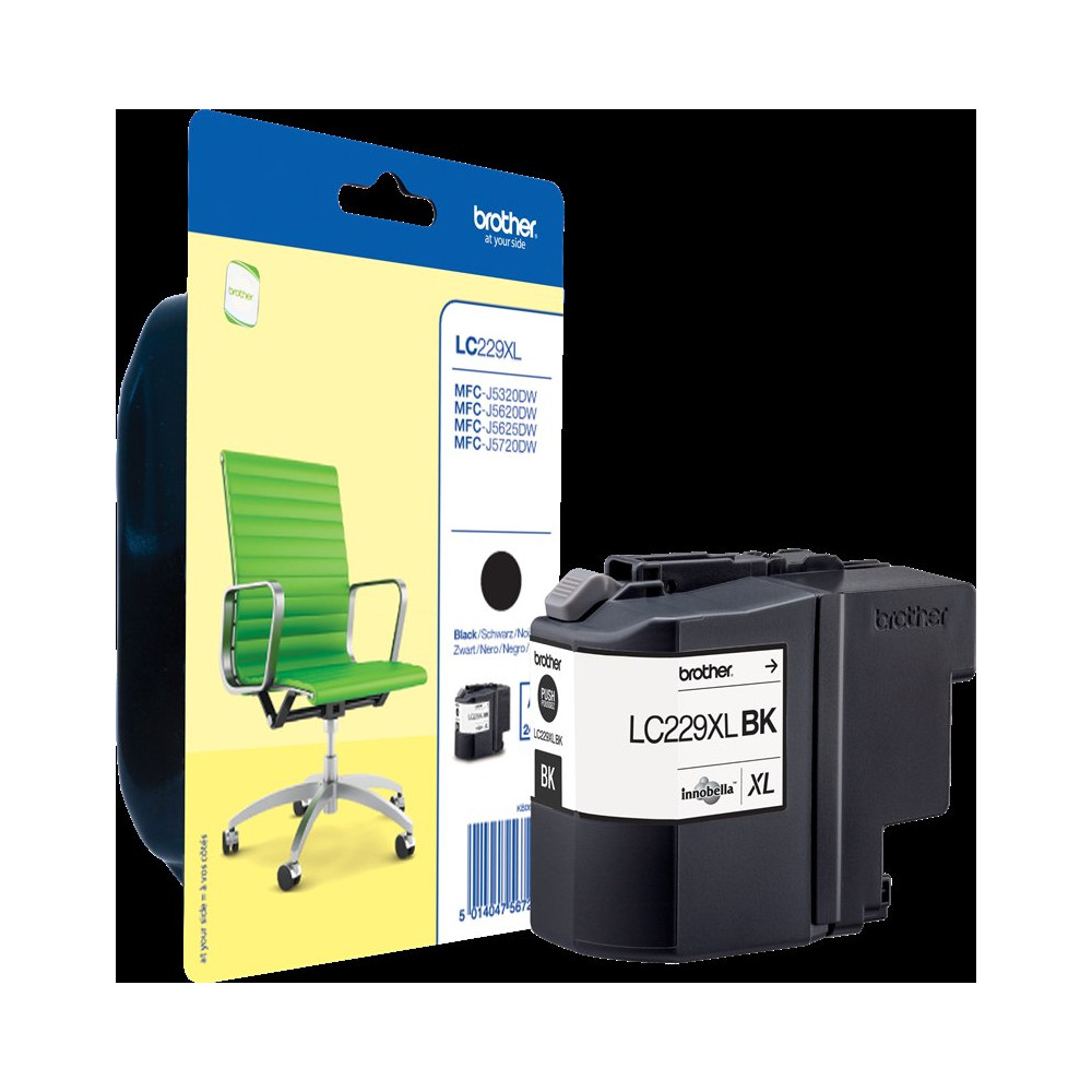 Brother LC229XLBK nero Cartuccia d'inchiostro
