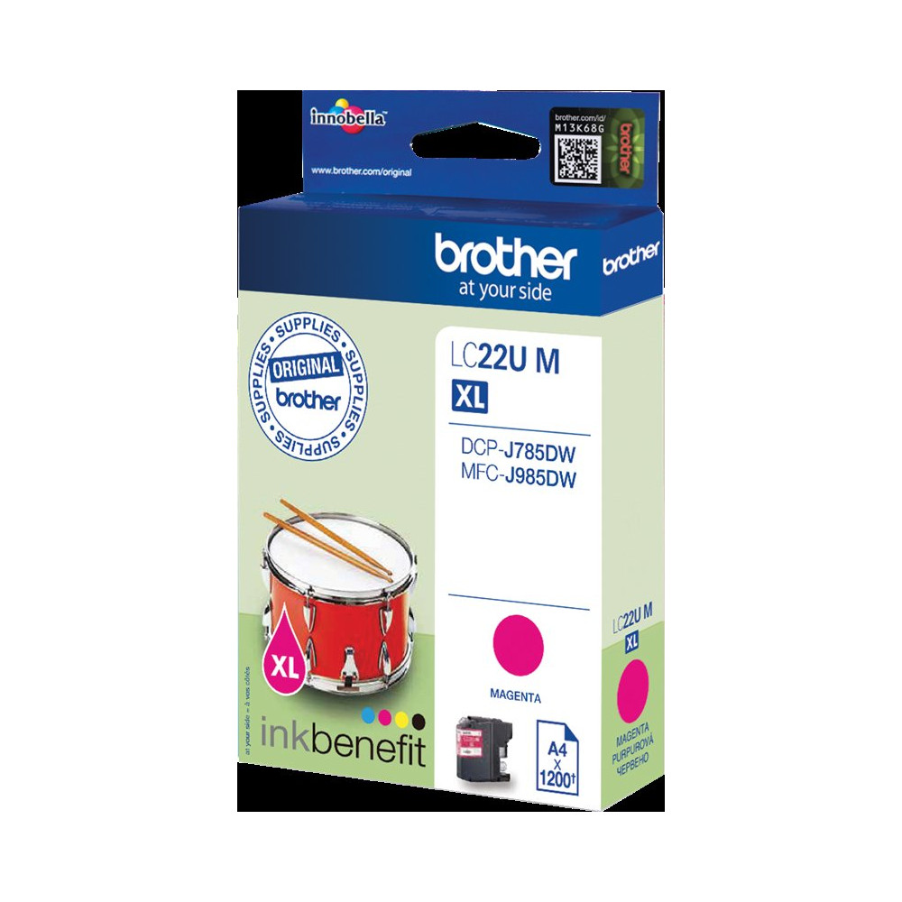 Brother LC22UM magenta Cartuccia d'inchiostro