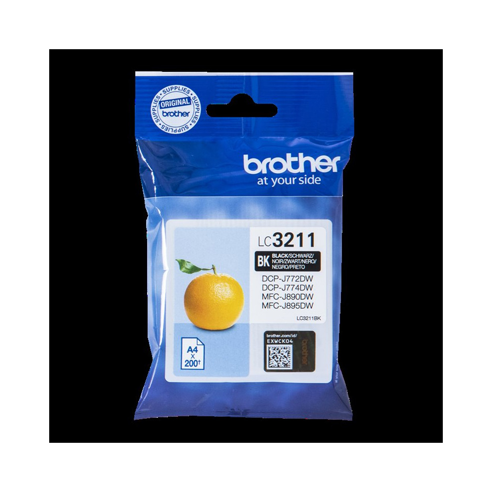 Brother LC3211BK nero Cartuccia d'inchiostro