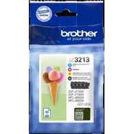 Brother LC-3213 Multipack nero / ciano / magenta / giallo (LC3213VALDR)