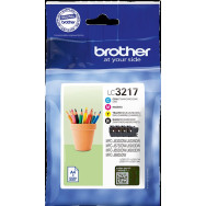 Brother LC-3217 Multipack nero / ciano / magenta / giallo (LC3217VALDR)
