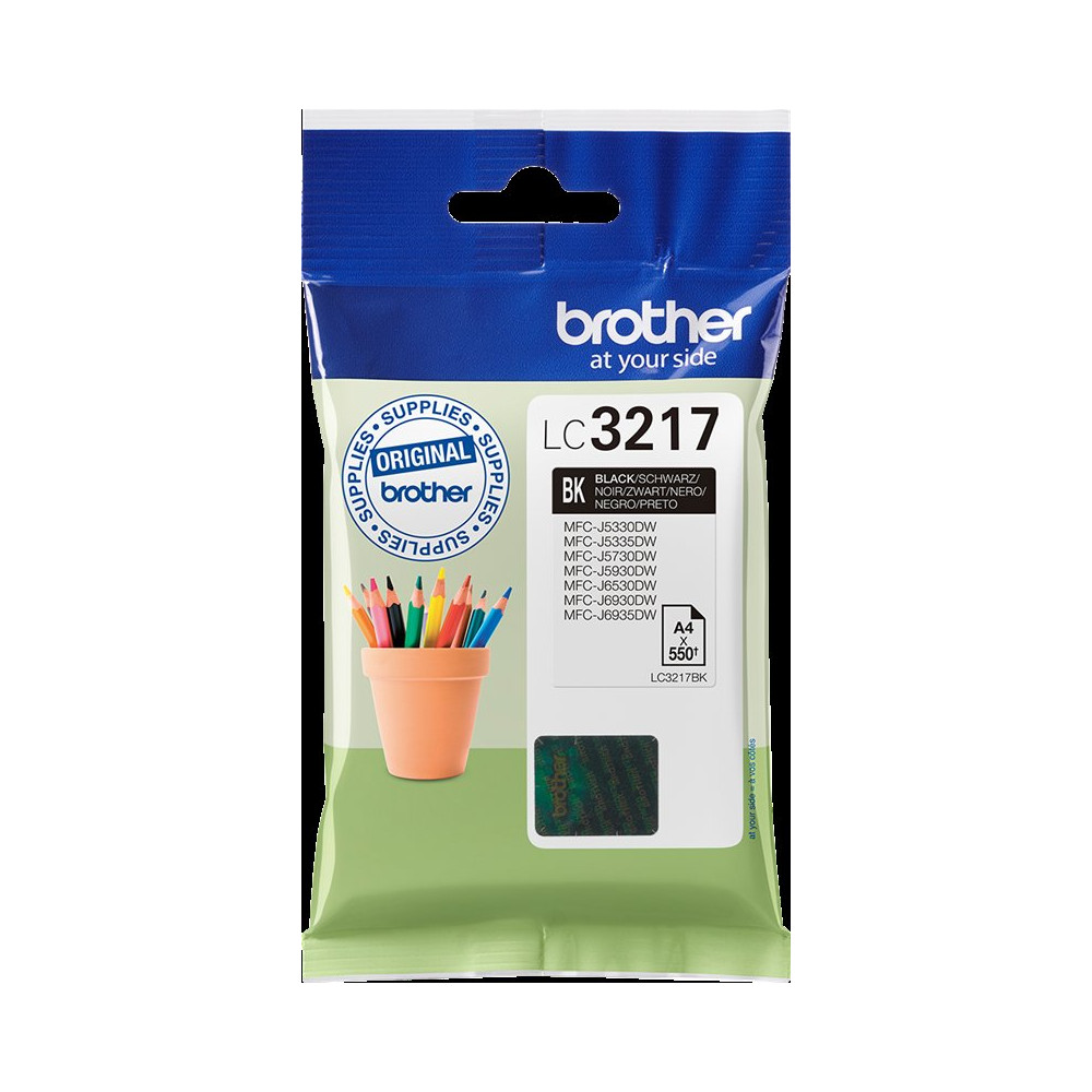 Brother LC3217BK nero Cartuccia d'inchiostro