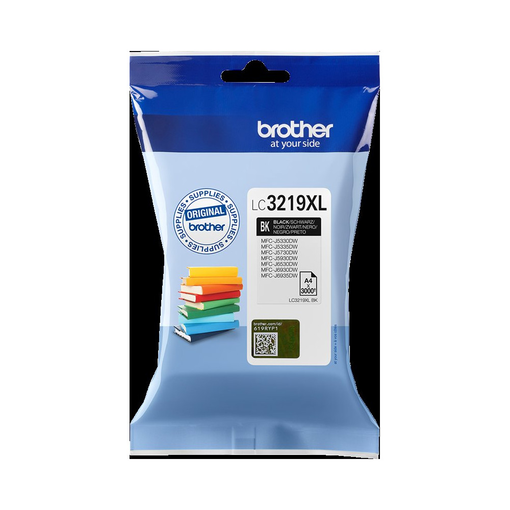 Brother LC3219XLBK nero Cartuccia d'inchiostro