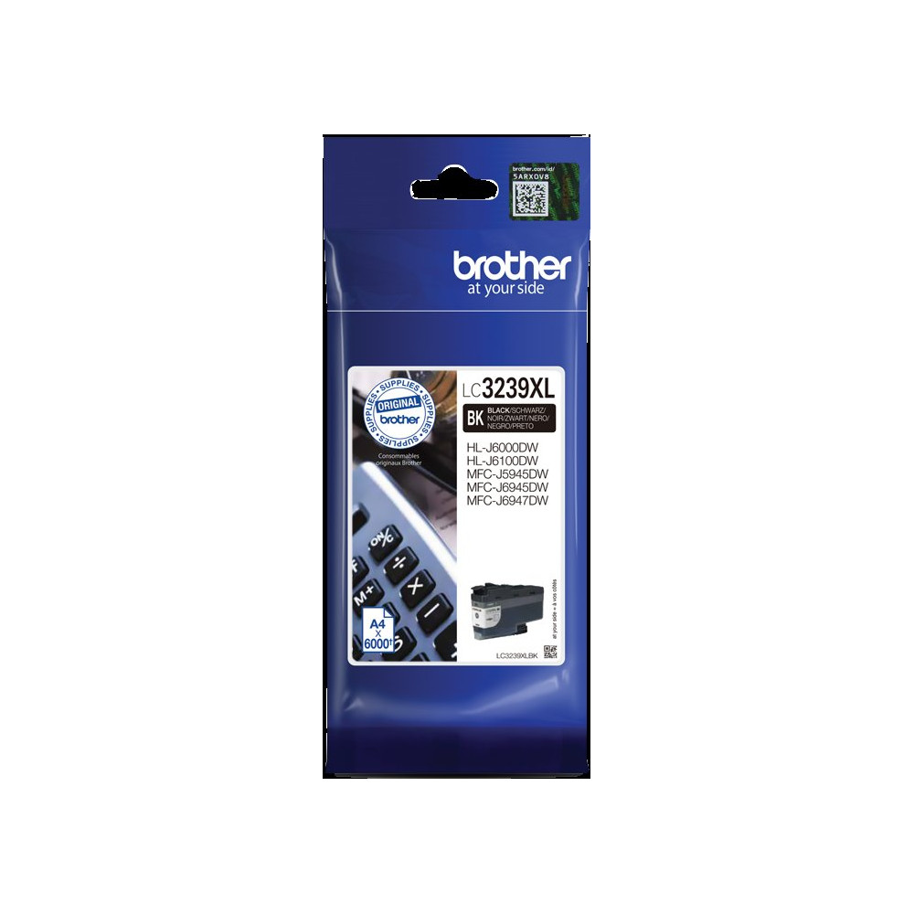 Brother LC3239XLBK nero Cartuccia d'inchiostro