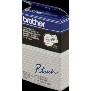 Brother TC-201 Nastro Nero su bianco