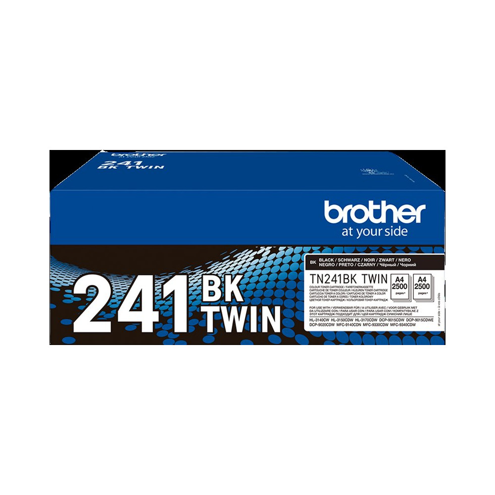 Brother TN-241BK TWIN Multipack nero
