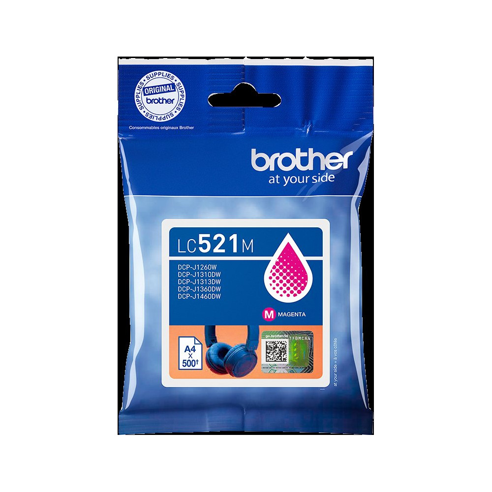 Brother LC521M magenta Cartuccia d'inchiostro