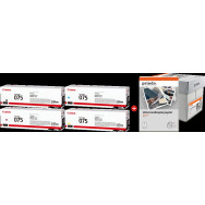 Canon 075 MCVP nero / ciano / magenta / giallo / Bianco Value Pack (+ Prindo Universal Papier 2500 Blatt)