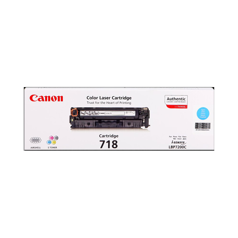 Canon 718 C ciano toner (2661B002)