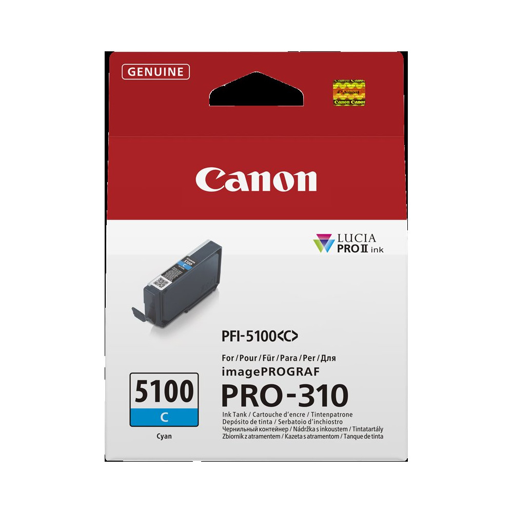 Canon PFI-5100c ciano Cartuccia d'inchiostro (6953C001)