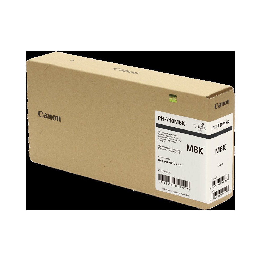 Canon PFI-710mbk Nero (opaco) Cartuccia d'inchiostro (2353C001)